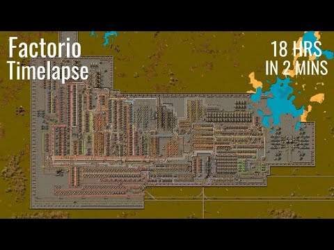 Factorio Timelapse: Steam Deck | Vanilla | 4k