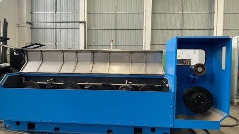 Copper Rod Breakdown Machine with Annealer, Model: 9DT