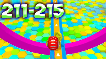 Unbelievable Challenges Await You - Action Balls Gameplay Walkthrough. Levels 211 - 215