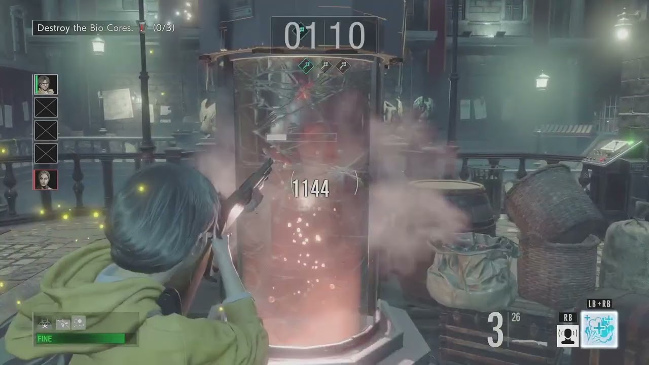 Resident Evil Resistance Gameplay - Practice Mode (Survivor) Valerie - Abandoned Park - Easy Mode