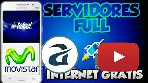 INTERNET FREE🌎 Movistar Y Telcel Para Http Injector (Regiones Vivas Y Muertas )