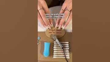 The lowest quality ASMR 🙂‍↕️🥀 #fidgetboard #lowqualityasmr #badasmr #triggerboard #asmrtriggers