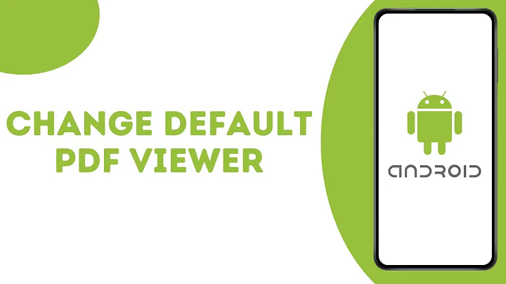 How to Change Default PDF Viewer in Android ?
