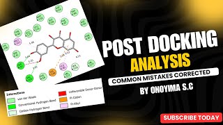 Post Docking Analysis Simplified. Common Mistakes Corrected.