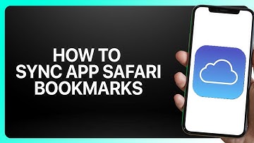 How To Sync iCloud App Safari Bookmarks On iPhone 2025! Tutorial