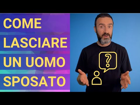 Come lasciare un uomo sposato. Lo psicologo spiega