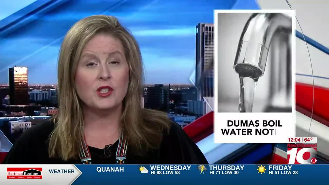 VIDEO: Dumas places water boil notice after water main break - YouTube