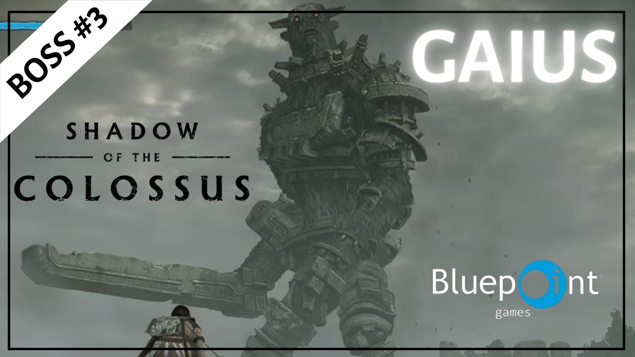 [SHADOW OF THE COLOSSUS] Boss #3 : GAIUS | 4K 🗿