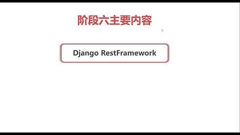 Python Web全栈工程师