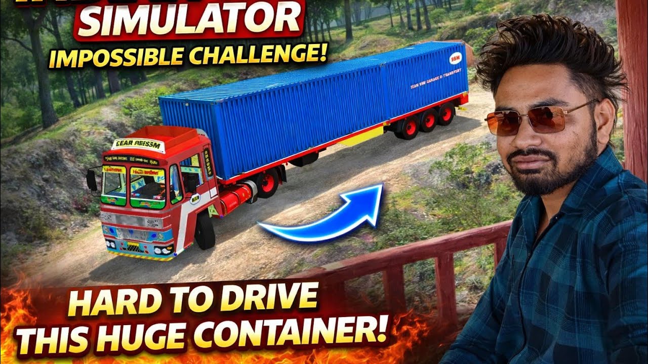 Dangerous Roads + Heavy Load = Extreme Challenge! 🚛🇮🇳