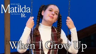 Matilda Jr | When I Grow Up | TKA Theatre Co Resimi