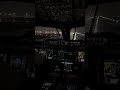 Night Departure in the Airbus A350 Cockpit | Rainy Runway View | Rainy Night Flight Departure