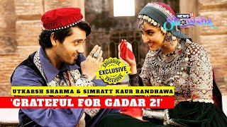 Simratt Kaur Randhawa & Utkarsh Sharma On Their How Life Has Changed Post 'Gadar 2' | EXCLUSIVE
