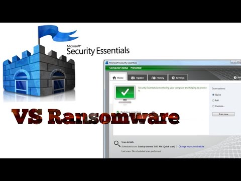 Microsoft Security Essentials VS Ransomware
