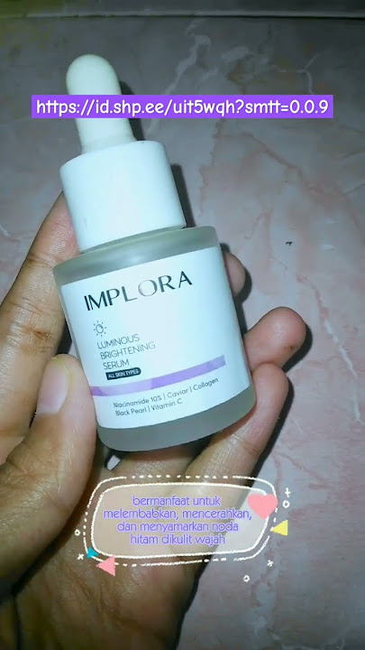 Serum Vit. C IMPROLA #spillracunshopee #serum #implora #shorts