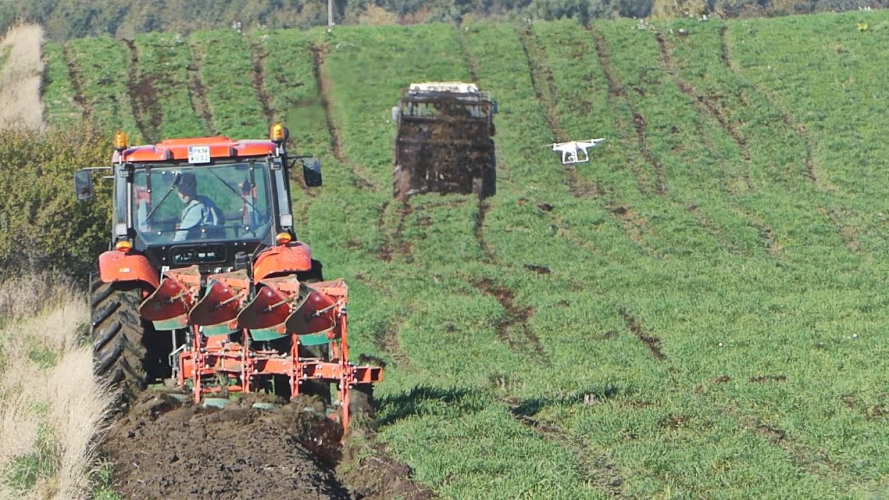 ||Rozrzucanie 160 ton obornika i orka 2k20||2x Zetor||Szalona Jesień||Rozrzutnik bokiem||Case96||