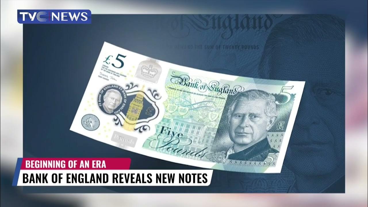Bank of England reveals new bank notes featuring King Charles III