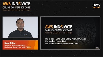 Build Your Data Lake Easily with AWS Lake Formation (Level 200)