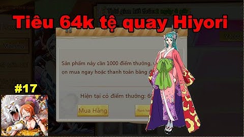 Gomu huyền thoại x7game #17 : Người gacha hiyori đen nhất