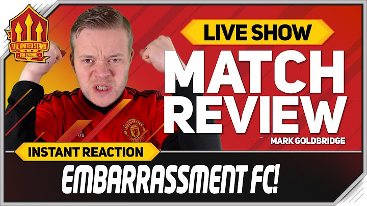 Goldbridge! Solskjaer Looks Lost! Huddersfield 1-1 Manchester United Match reaction