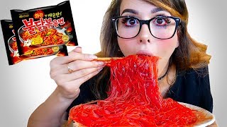 EXTREME SPICY NOODLE CHALLENGE