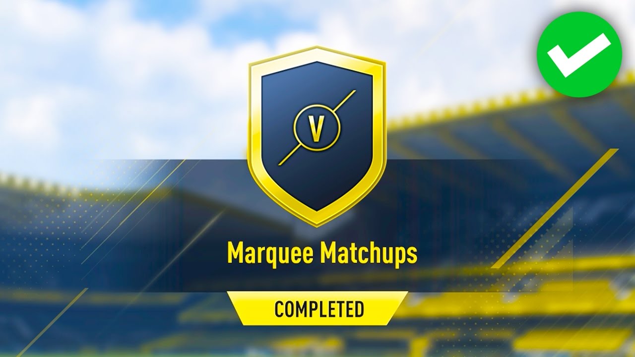 MARQUEE MATCHUPS SBC (9TH DEC) EASY/CHEAP HOW TO COMPLETE! YouTube
