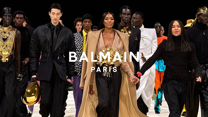 Balmain Men's Fall Winter 2024 Fashion Show - DayDayNews