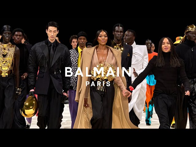 Balmain Men's Fall Winter 2024 Fashion Show