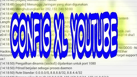 Config XL Youtube November 2019