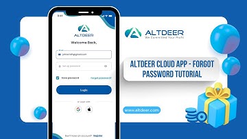 How to Forget Password Your Altdeer Cloud Account | Step-by-Step Guide