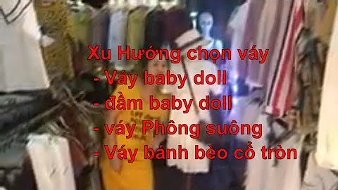 Review Váy baby doll, đầm baby doll, váy phông suông , Váy bánh bèo cổ tròn l Trang Vũ TV