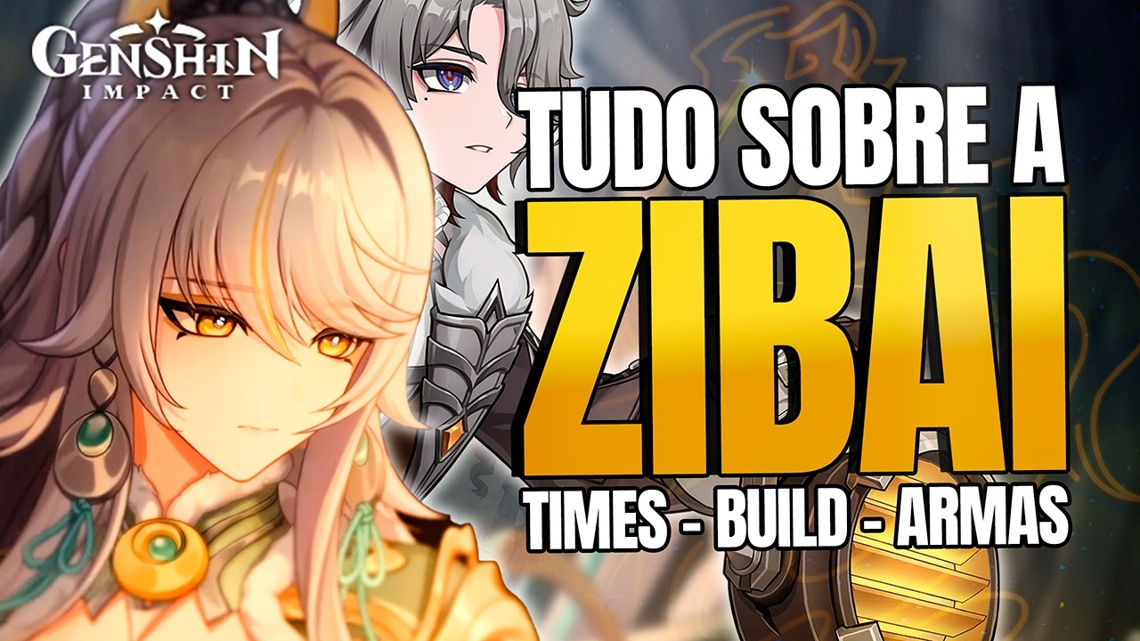 ZIBAI SALVOU GEO? TIMES COMBOS ARTEFATOS E ARMAS! - GENSHIN IMPACT
