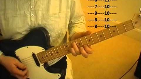 Minor Pentatonic Scale (Position 3)