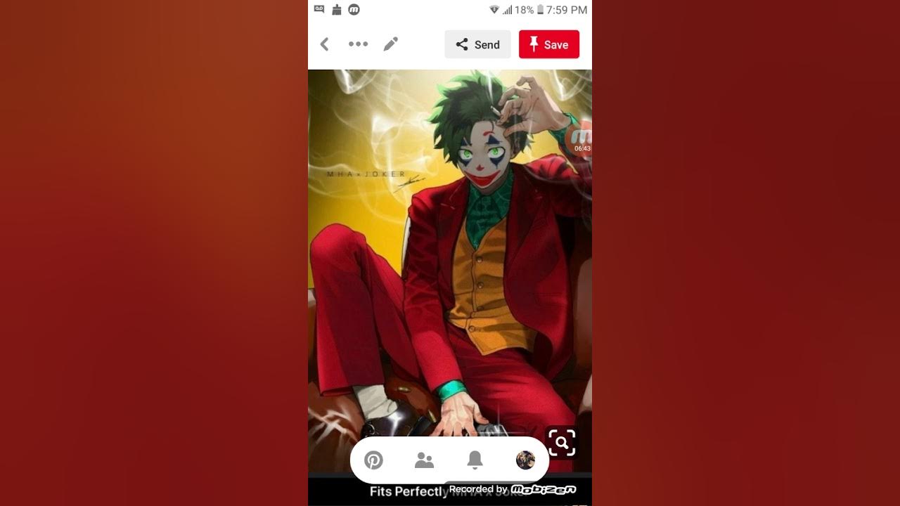 What if deku was the joker/good guy part 2 YouTube