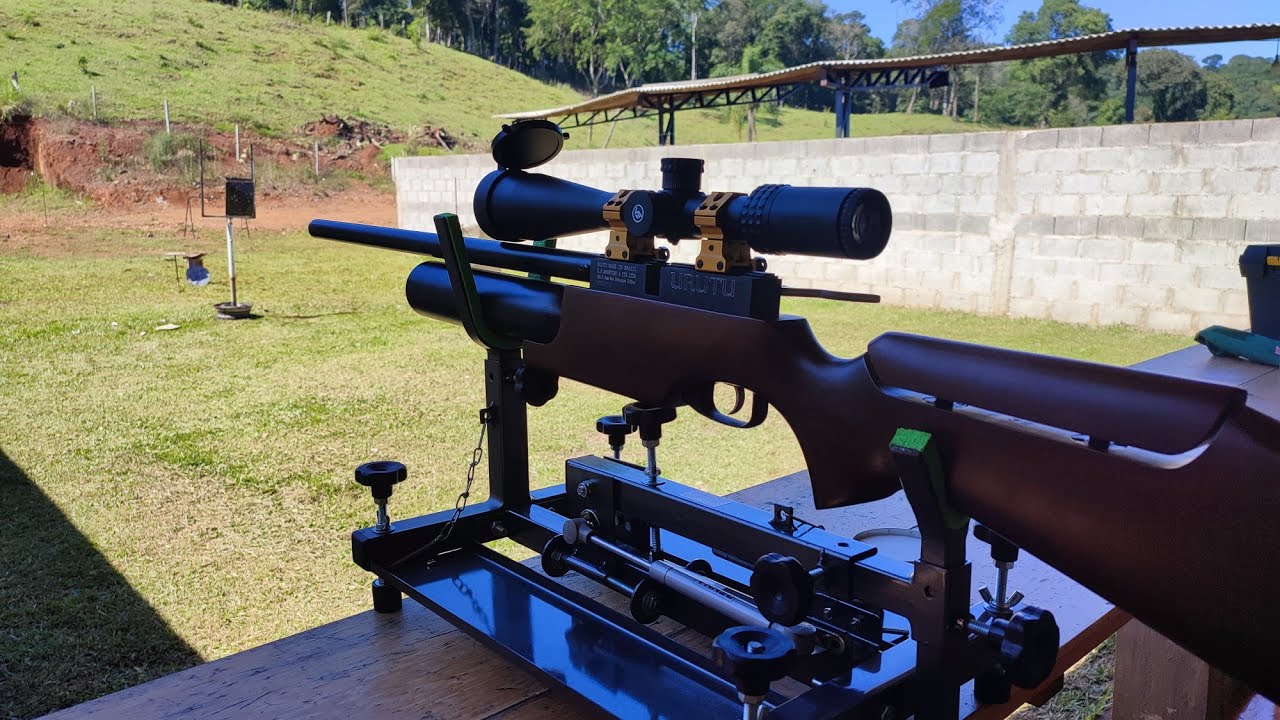 BOITO URUTU 5.5 AGRUPAMENTO A 50 METROS COM DOIS CHUMBOS DIFERENTES 