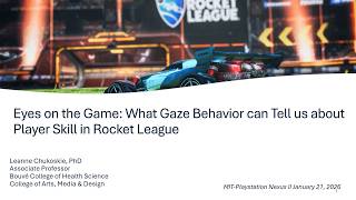 IAP SIE | Eyes on the Game What Gaze Behavior can Tell us about Player Skill