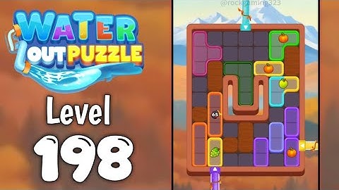 Water Out Puzzle Level 198 Walkthrough
