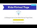 Kids Live Yoga Class Using Zoom | Kids Yoga for Beginners | Kids Virtual Yoga | Yoga for Kids