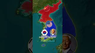 Why are there two Koreas? #usa #sovietunion #northkorea #southkorea #unitedstate #china #japan #map