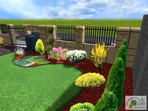 3D návrh záhrady