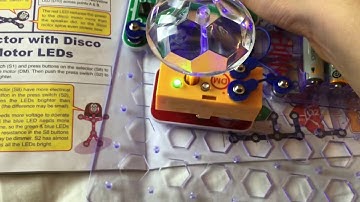 Snap Circuits Parts Disco Motor DM