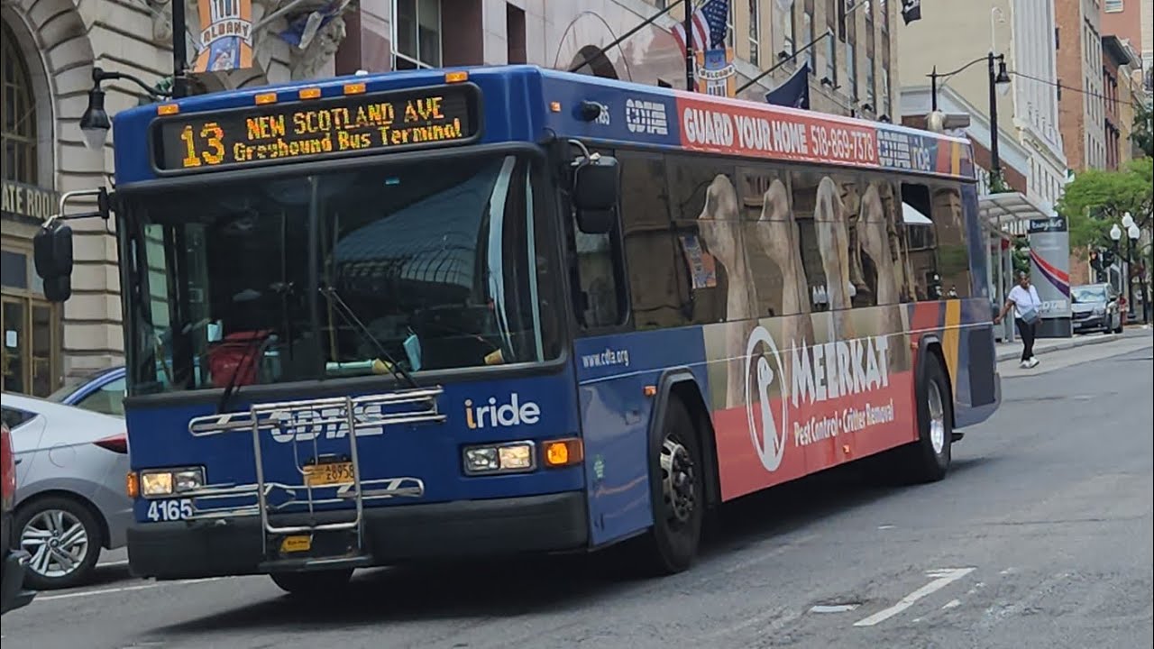 [RARE] Cdta Troy Garage 2017 Gillig Advantage Low Floor 4165 on Route