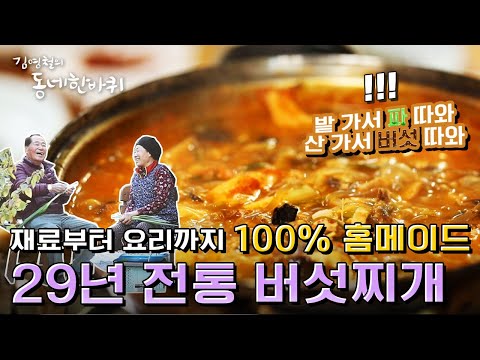 [김영철의 동네 한 바퀴] 원도심 달동네의 숨겨진 식당, 노부부의 <strong>버섯찌개</strong>  | “정답다 그 마을 – 충청북도 청주”