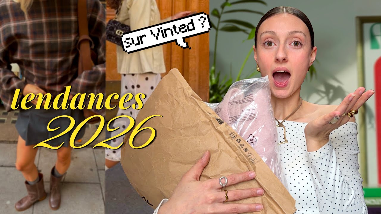 Les tendances 2026 pour moins de 50€ sur Vinted ? 🫢