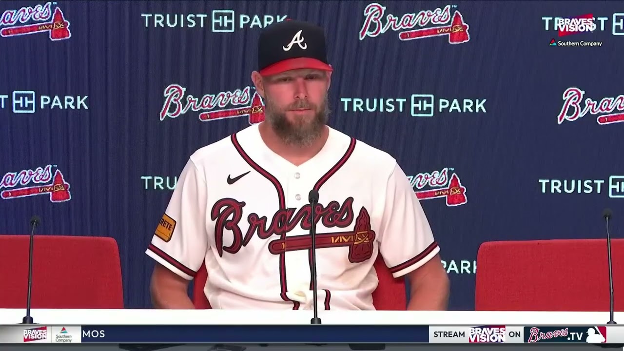 Chris Sale Postgame Press Conference | Dodgers vs. Braves (8/27/26)