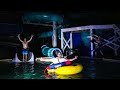 OVERNIGHT AT ABANDONED WATER PARK! (Almost caught!)