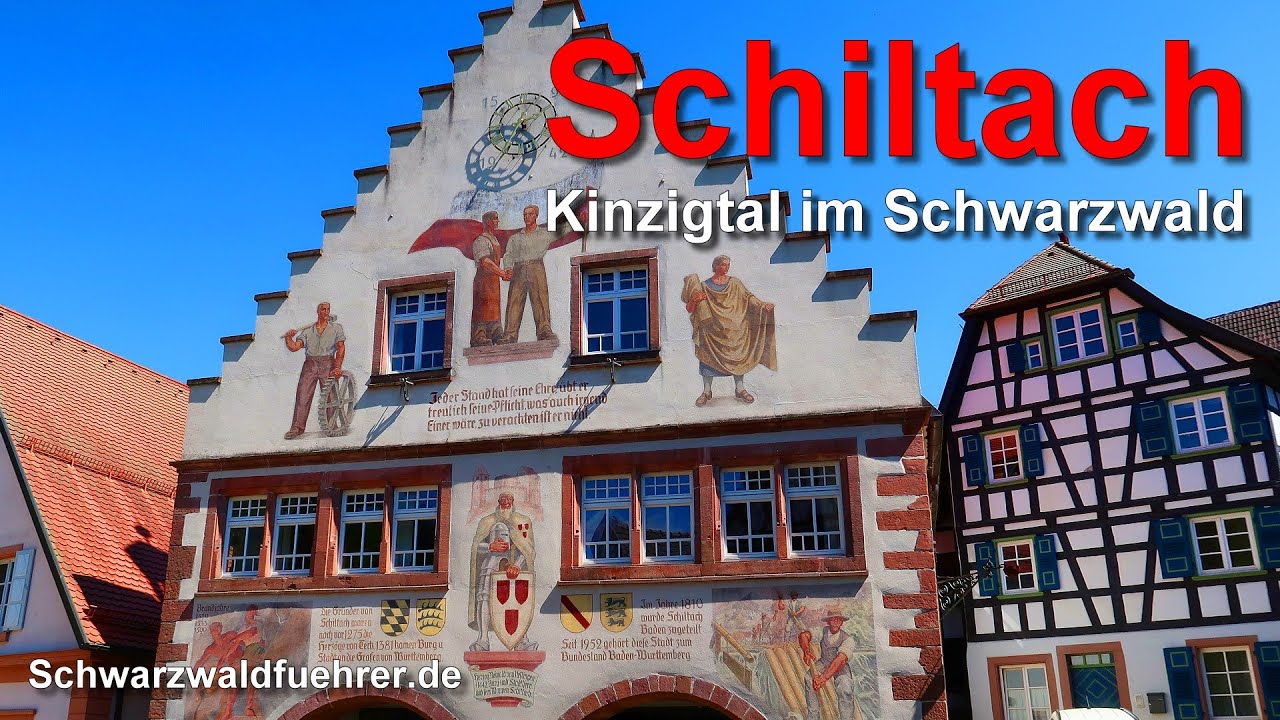 Schiltach im Kinzigtal im Schwarzwald
