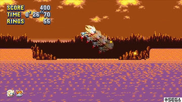 Sonic Mania Plus New Level-Select Cheat-Codes and Mighty & Ray Continue Screens