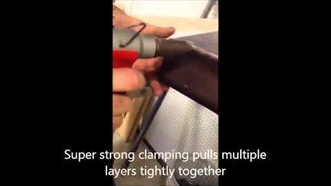 Colored rivets in action - Ultimate multi-grip rivets