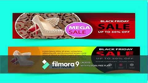 How to Create Animated GIF Web Banner Ads in Photoshop | GIF Animation Banner |